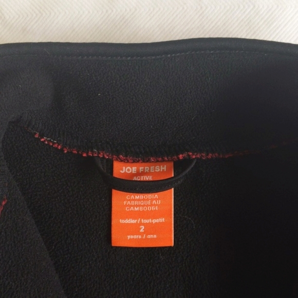 joe fresh active buffalo check plaid sherpa teddy jacket 2T toddler unisex - Picture 4 of 7